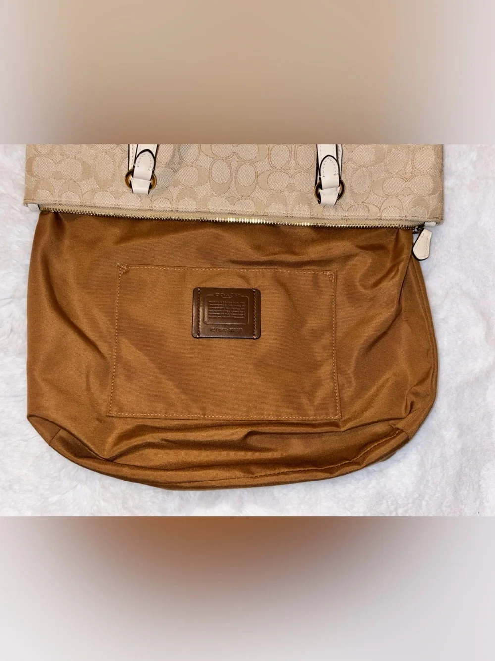 ✨ Coach Zip Top Tote in Signature Jacquard (Style No. F29958)